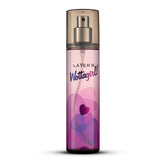 Layer'r Wottagirl Secret Crush + Amber Kiss Floral & Fragrant Body Splash Each 135ml 4.56 Fl.oz. | Combo Of 2